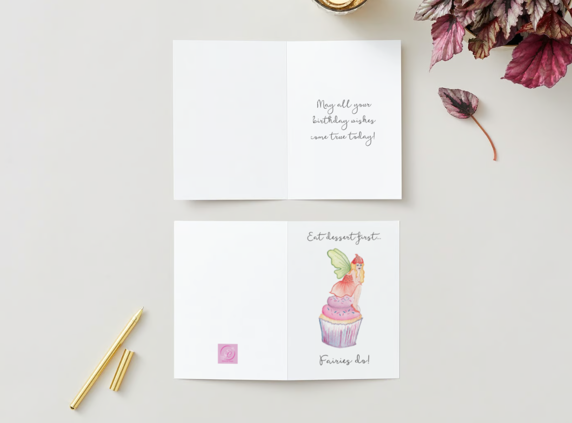 Fairy Notecards: The Birthday Fairy