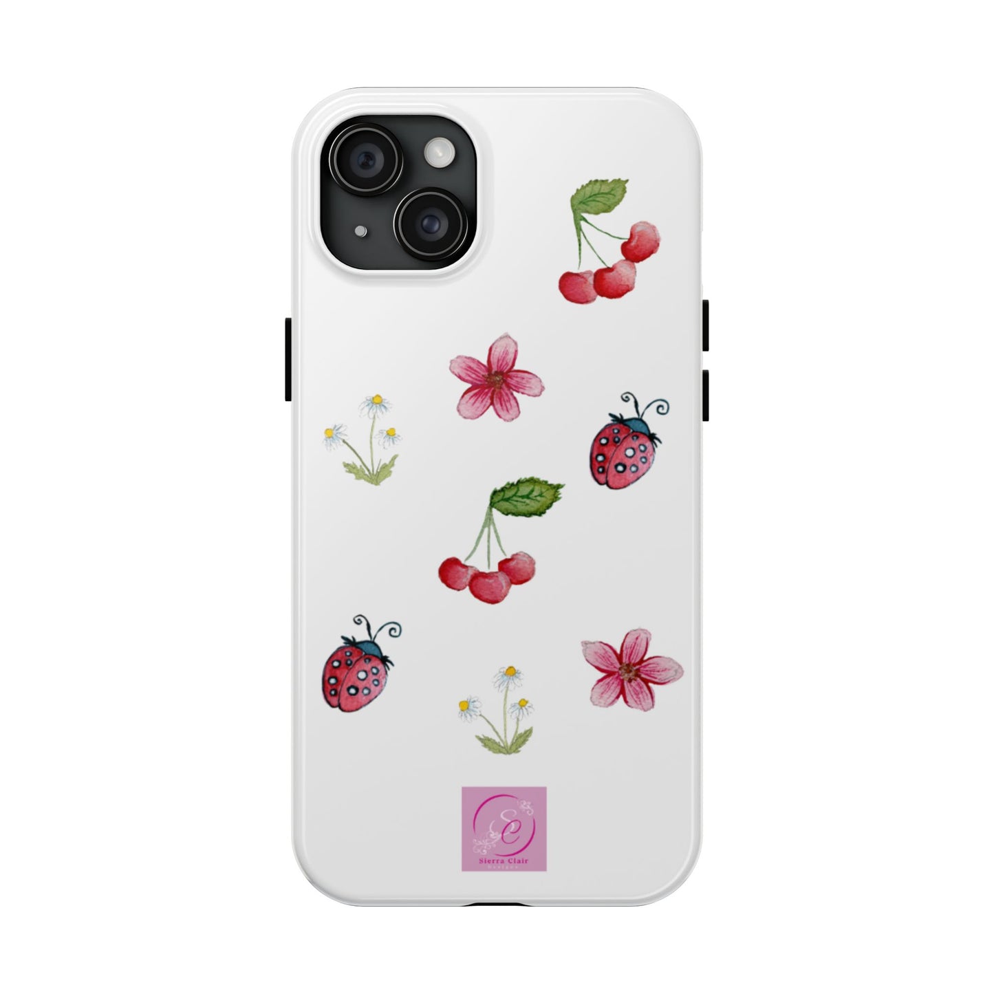 Cherry Summer pattern phone case