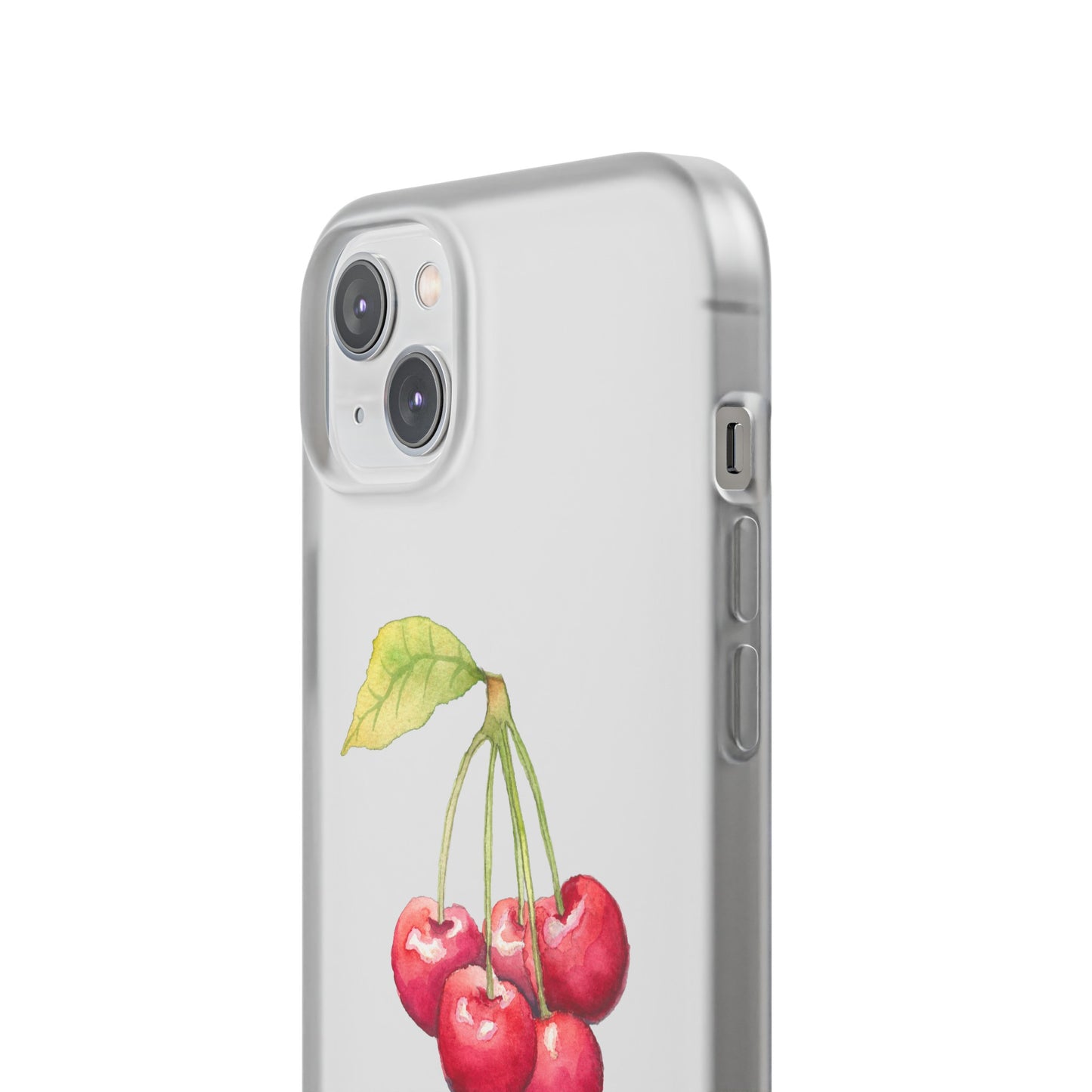 Decorative Flexi Phone Cases Cherry Design