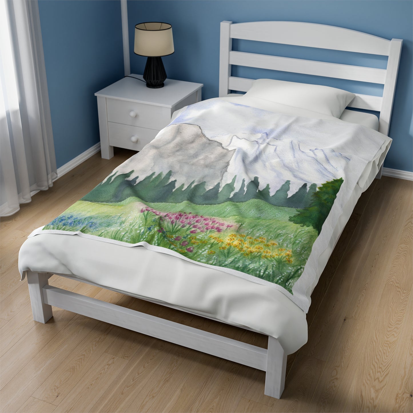 Home Decor Decorative Throw Swiss Meadow