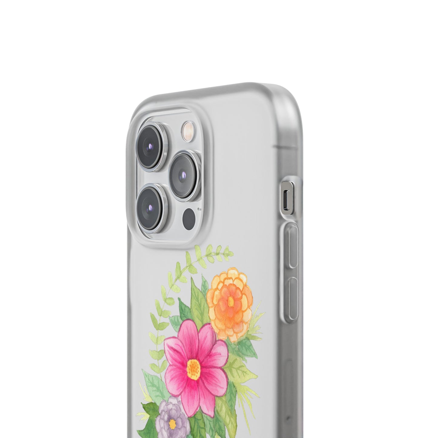 Decorative Flexi Phone Cases Floral Design