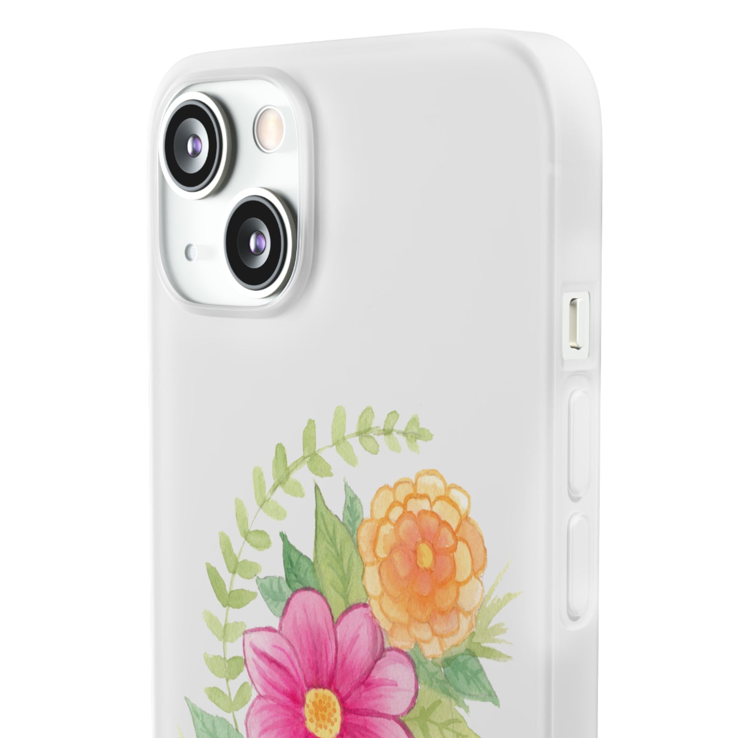 Decorative Flexi Phone Cases Floral Design