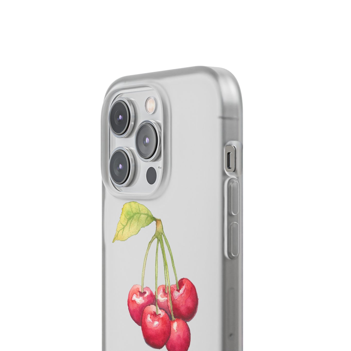 Decorative Flexi Phone Cases Cherry Design