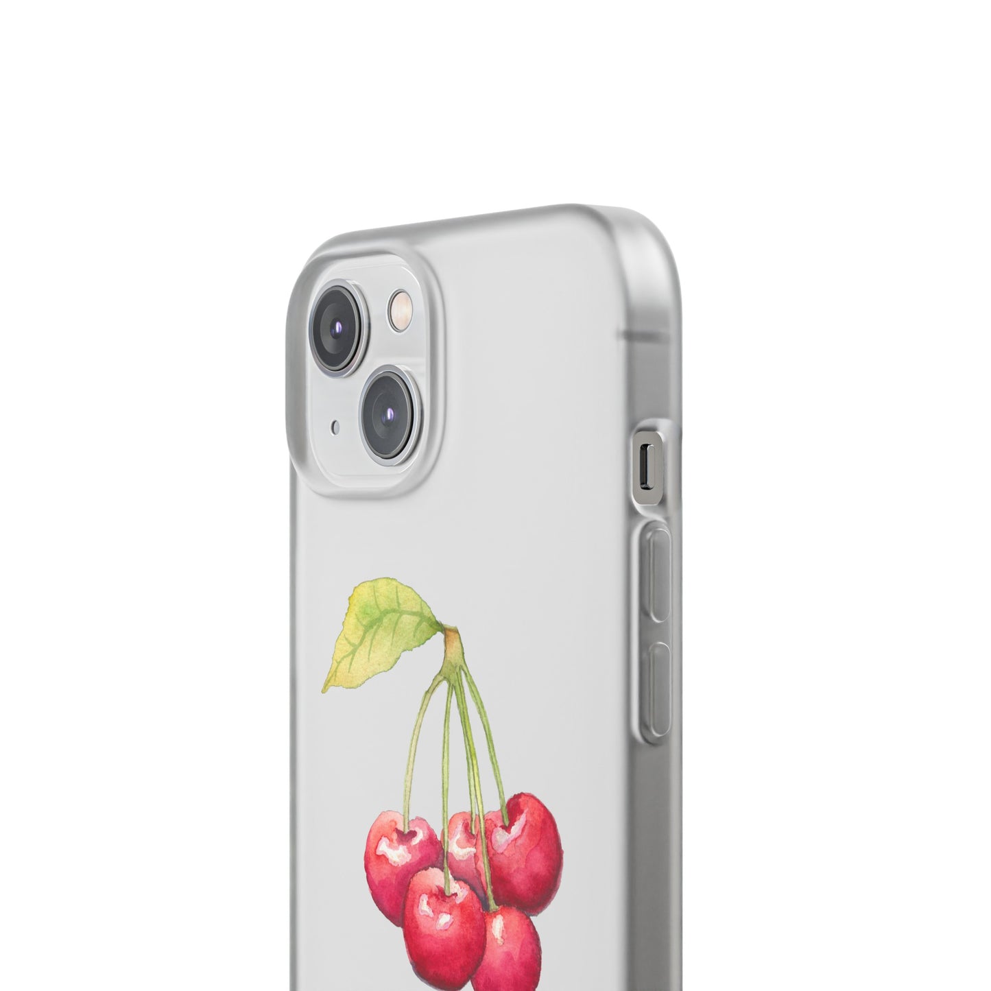 Decorative Flexi Phone Cases Cherry Design