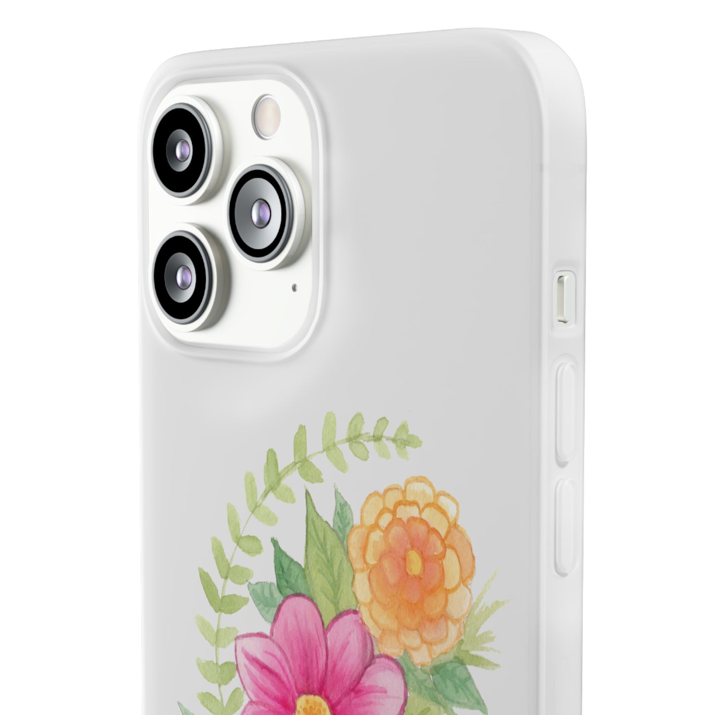 Decorative Flexi Phone Cases Floral Design