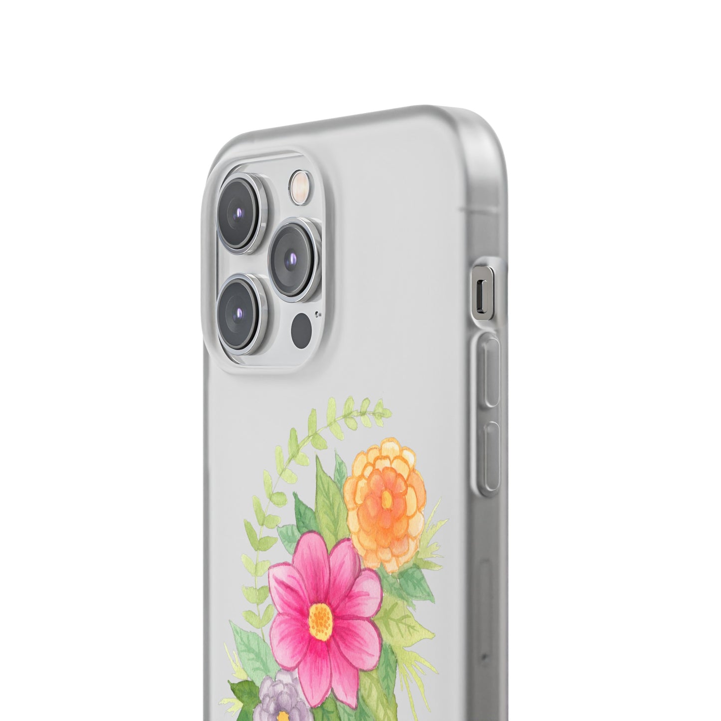 Decorative Flexi Phone Cases Floral Design