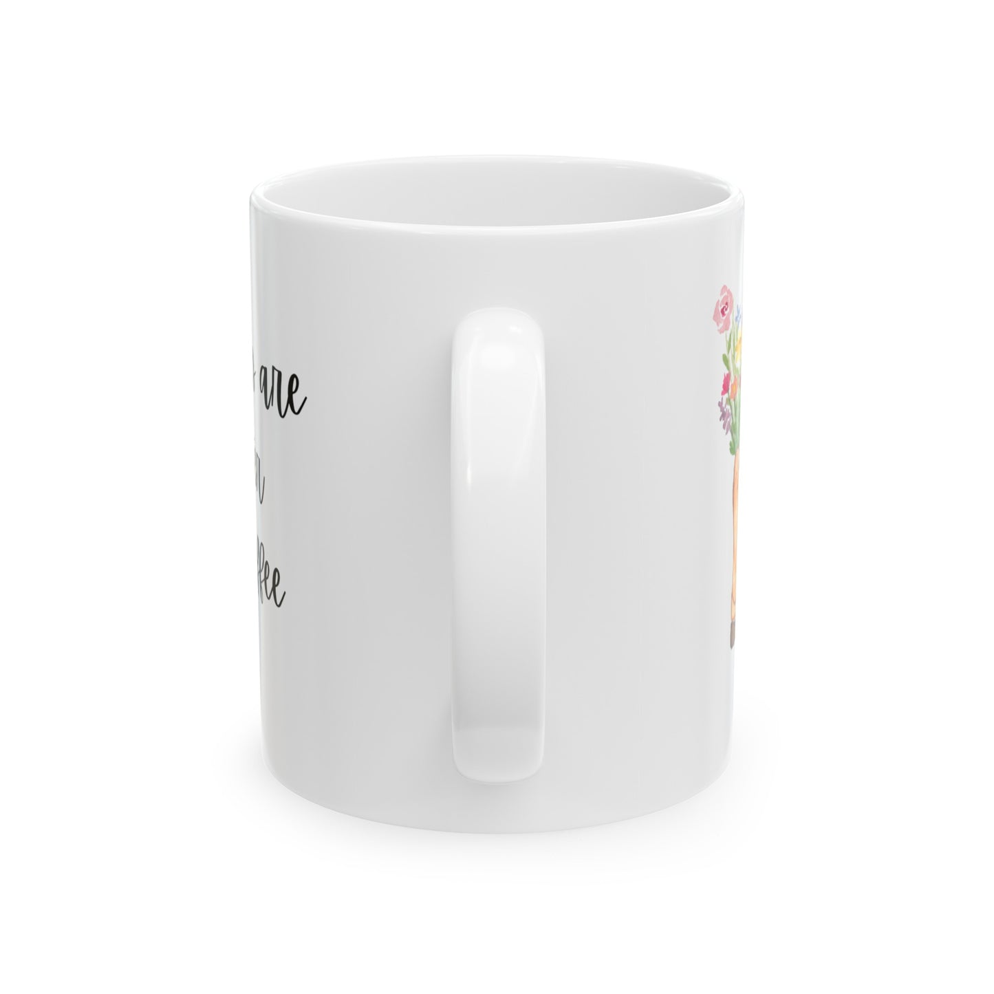 Decorative Mug Wildflower Boots