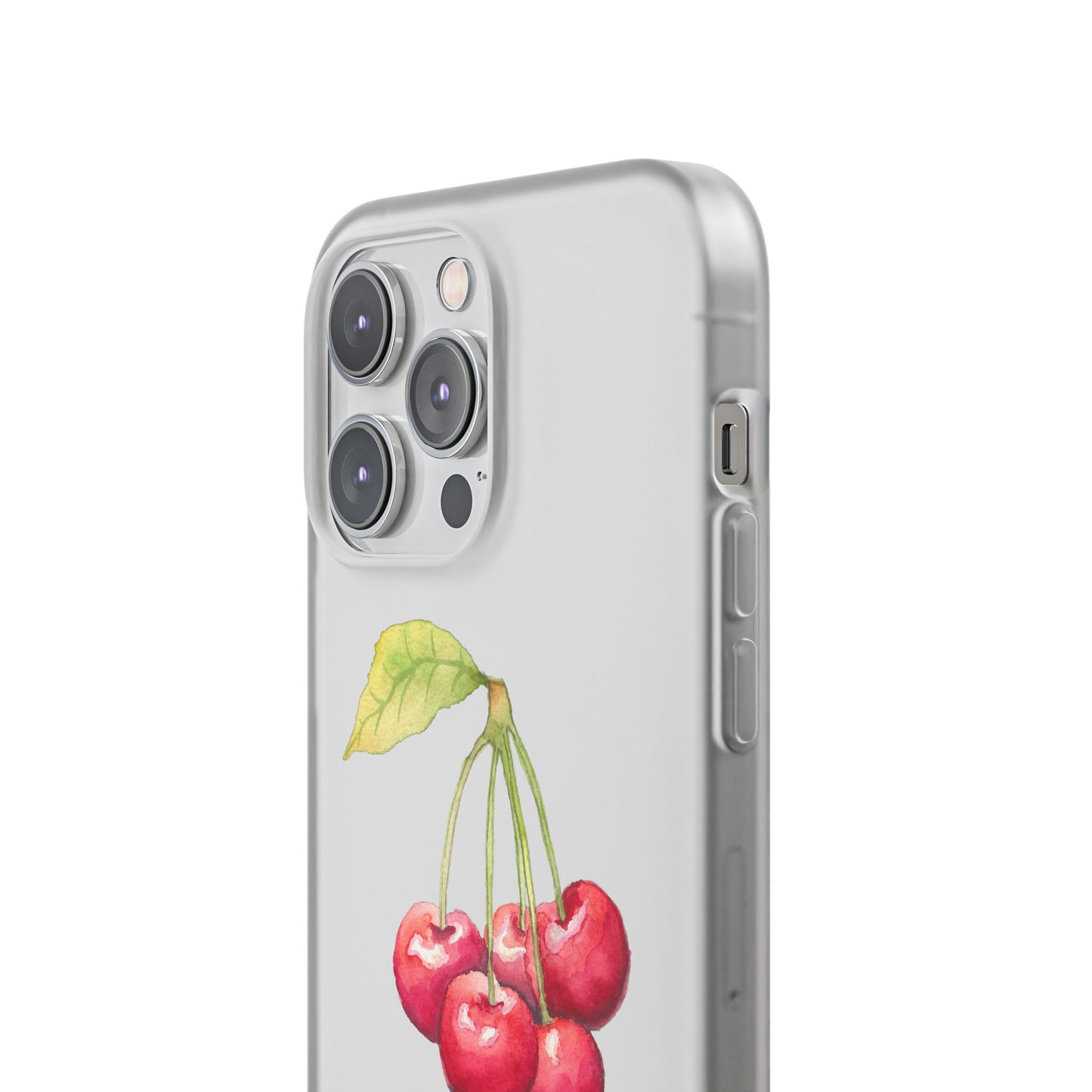 Decorative Flexi Phone Cases Cherry Design