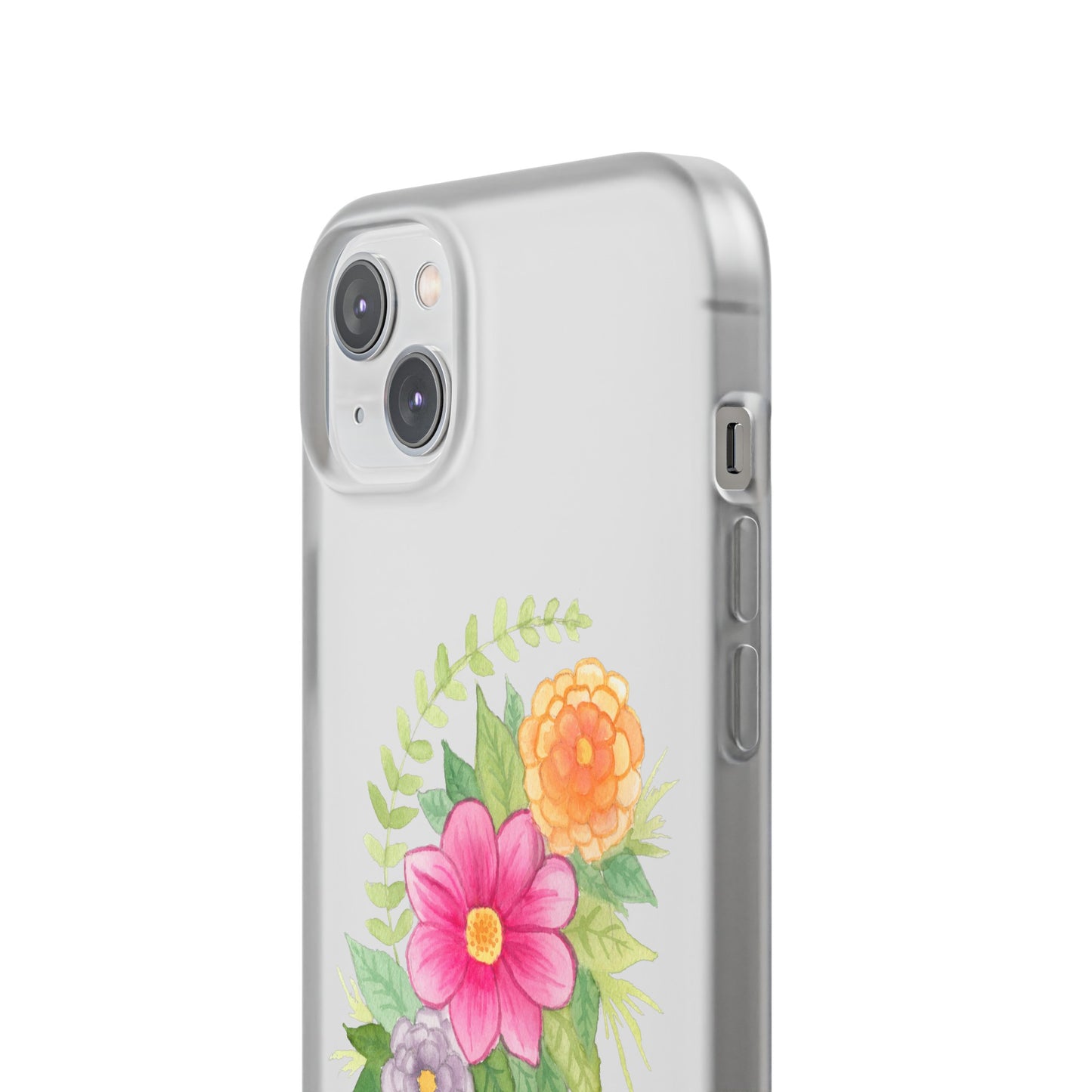 Decorative Flexi Phone Cases Floral Design
