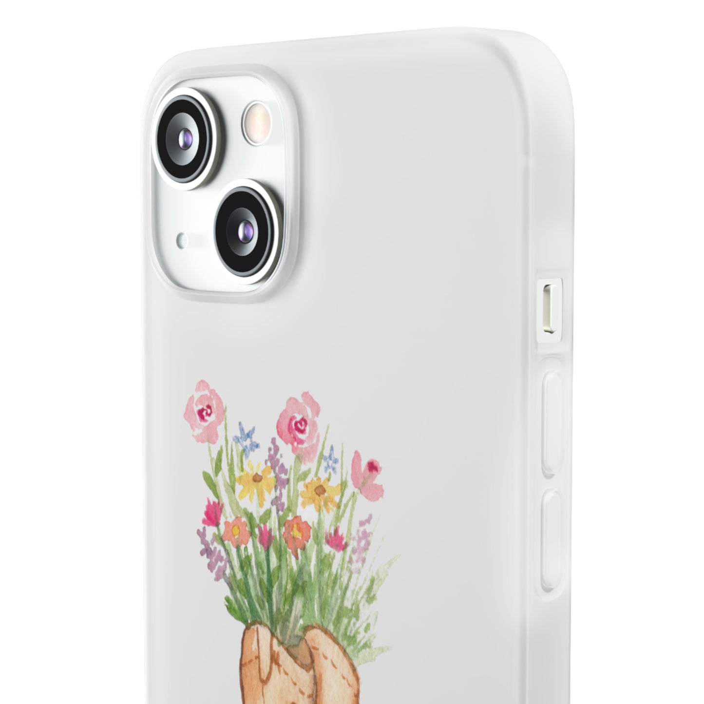 Decorative Flexi Phone Cases Wildflower Boots