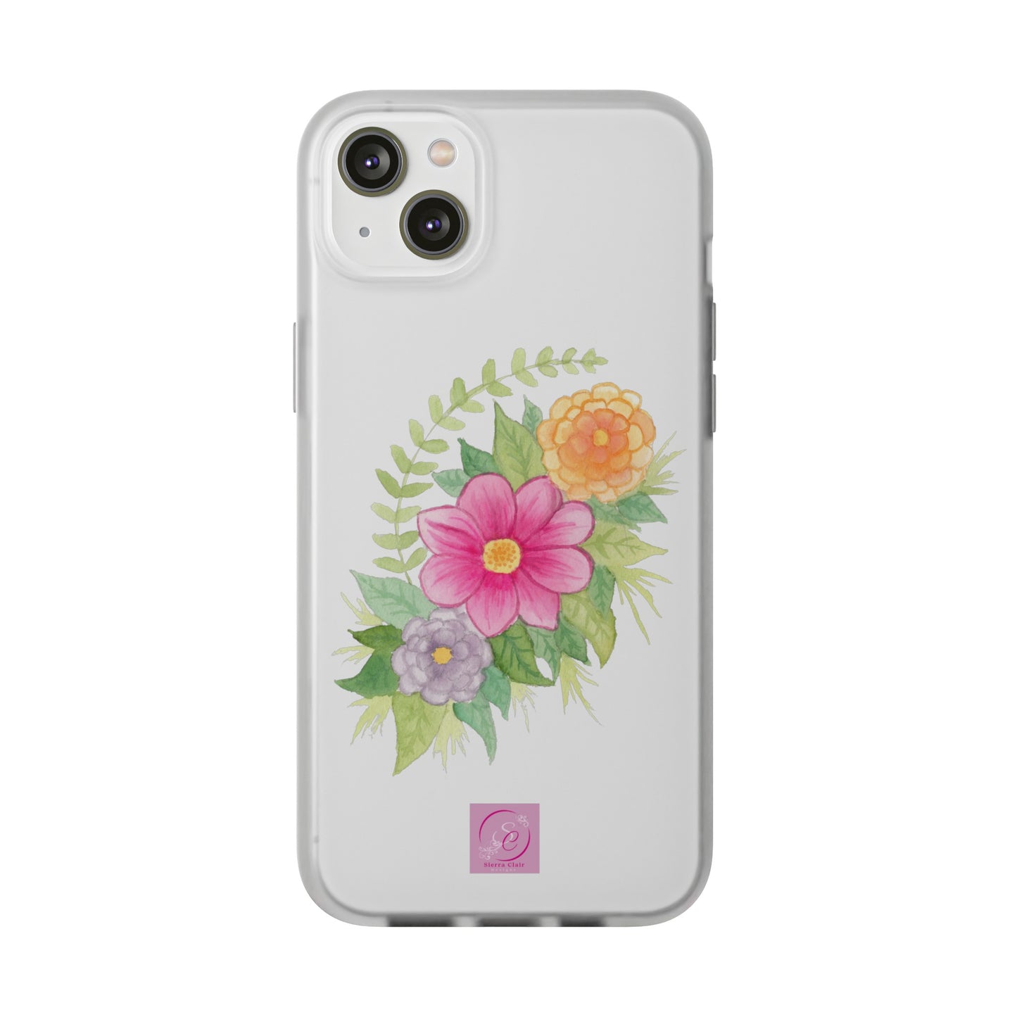 Decorative Flexi Phone Cases Floral Design