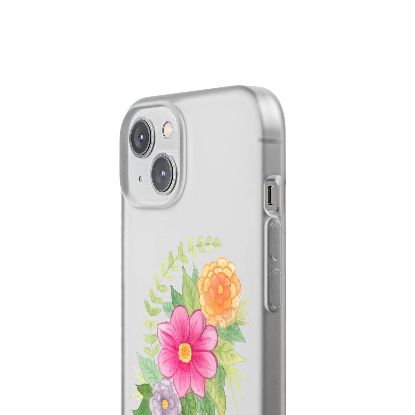 Decorative Flexi Phone Cases Floral Design