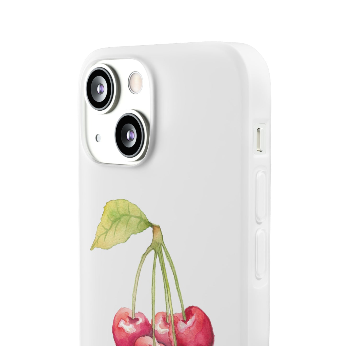 Decorative Flexi Phone Cases Cherry Design