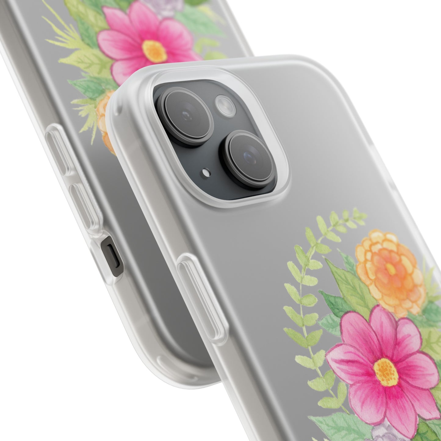 Decorative Flexi Phone Cases Floral Design