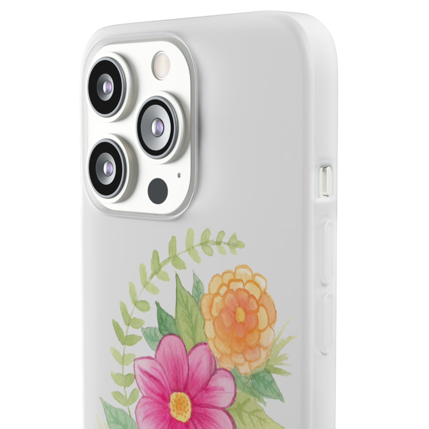 Decorative Flexi Phone Cases Floral Design