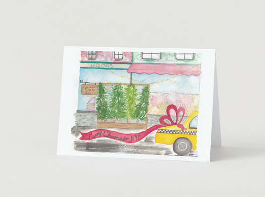 Holiday Card Christmas in New York City