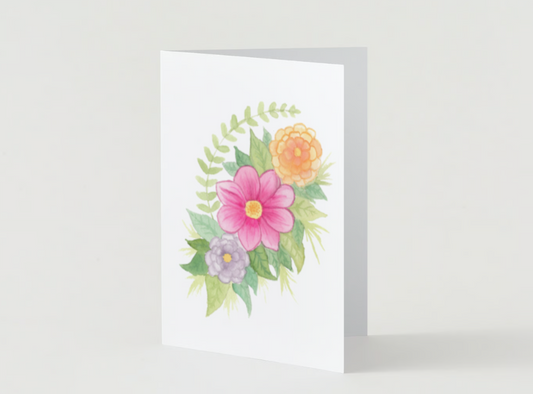 Decorative Notecards Floral Design
