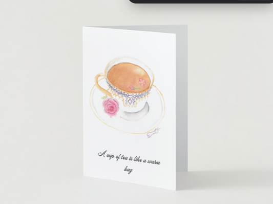 Thinking of You Card Teacups