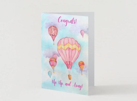 Celebration Card Balloons