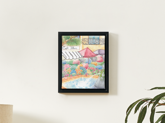 Home Decor Flower Market Art Print