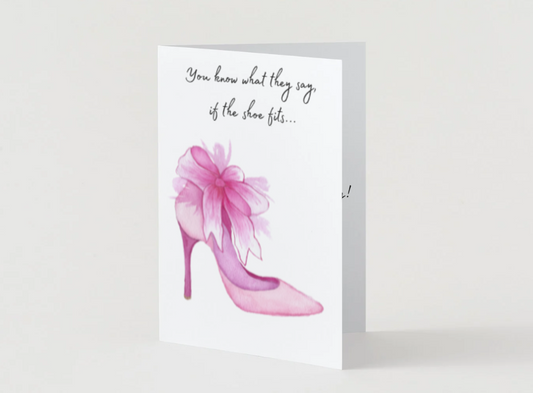 Birthday Card Shoe Bestfriend