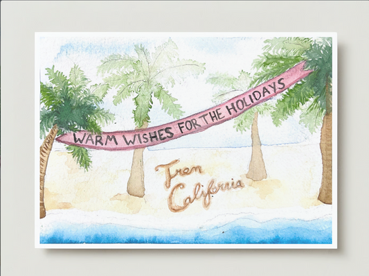 Holiday Card Warm Wishes