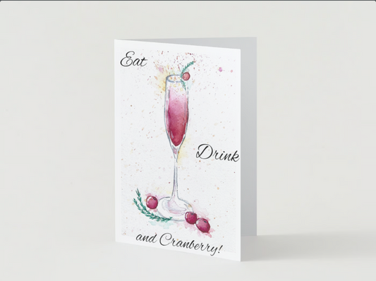 Holiday Card Elegant Thanksgiving