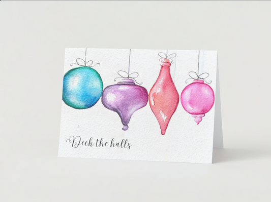 Holiday Card Deck the Halls